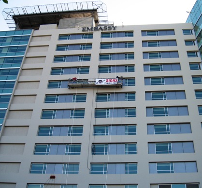 Embassy Suites High Rise Hotel Installation Glendale California