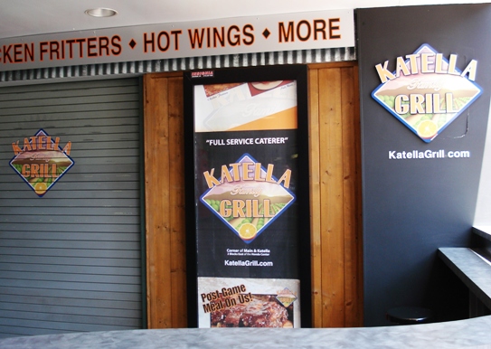 Katella Grill Anaheim California Logo and Signs